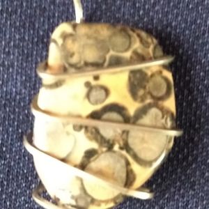 Leopard Jasper Necklace Pendant